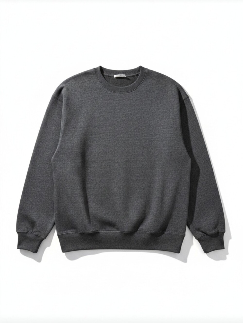 Vintage Pro Spirit Select Charcoal Gray Blank Crewneck Sweatshirt - Men’s XXL